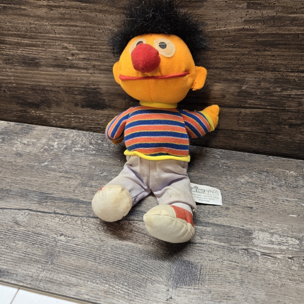Vintage Tyco Sesame‎ Street 2003 Ernie Plush Doll, Jim Henson Production Inc.